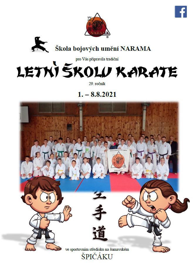 Letní škola karate 2021