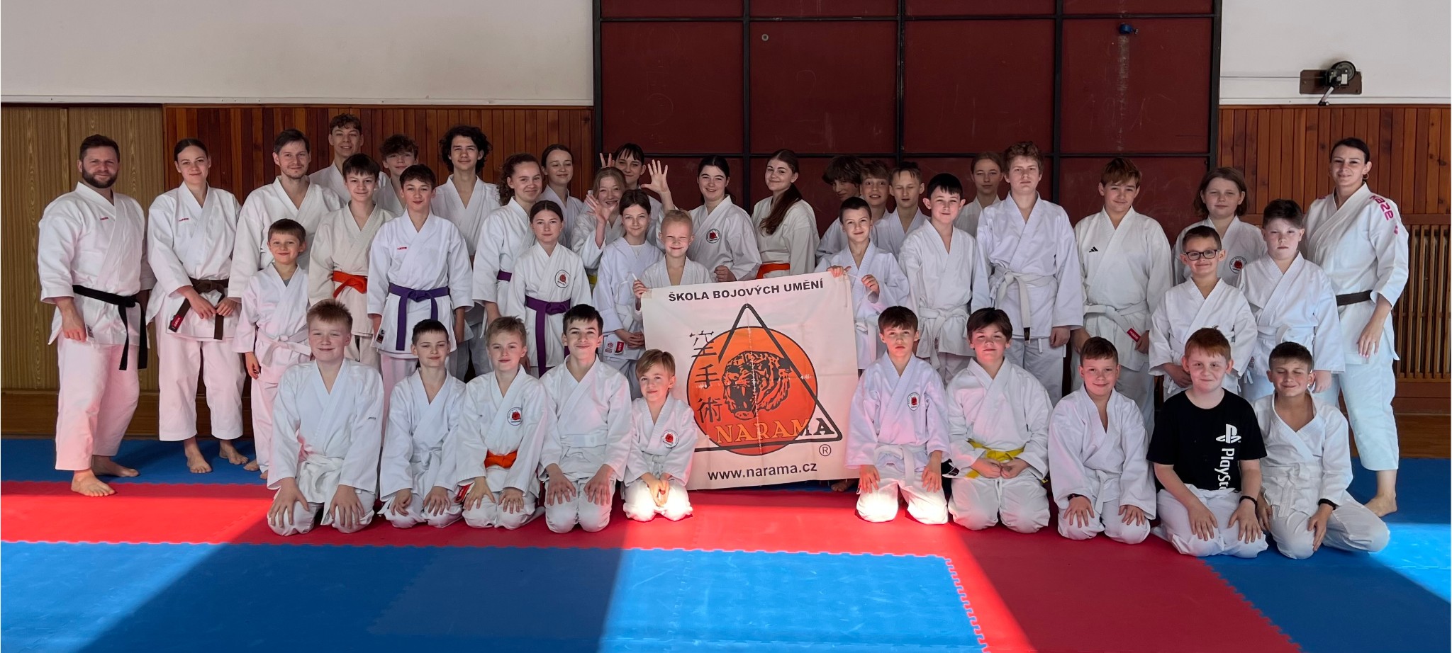 Zimní škola karate NARAMA