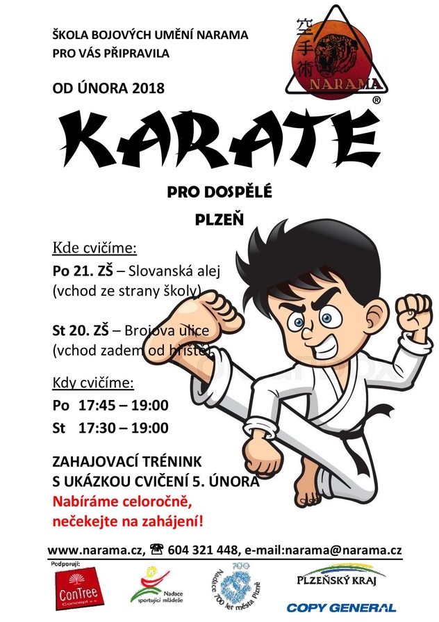 2018 narama karate pro dospele plzen