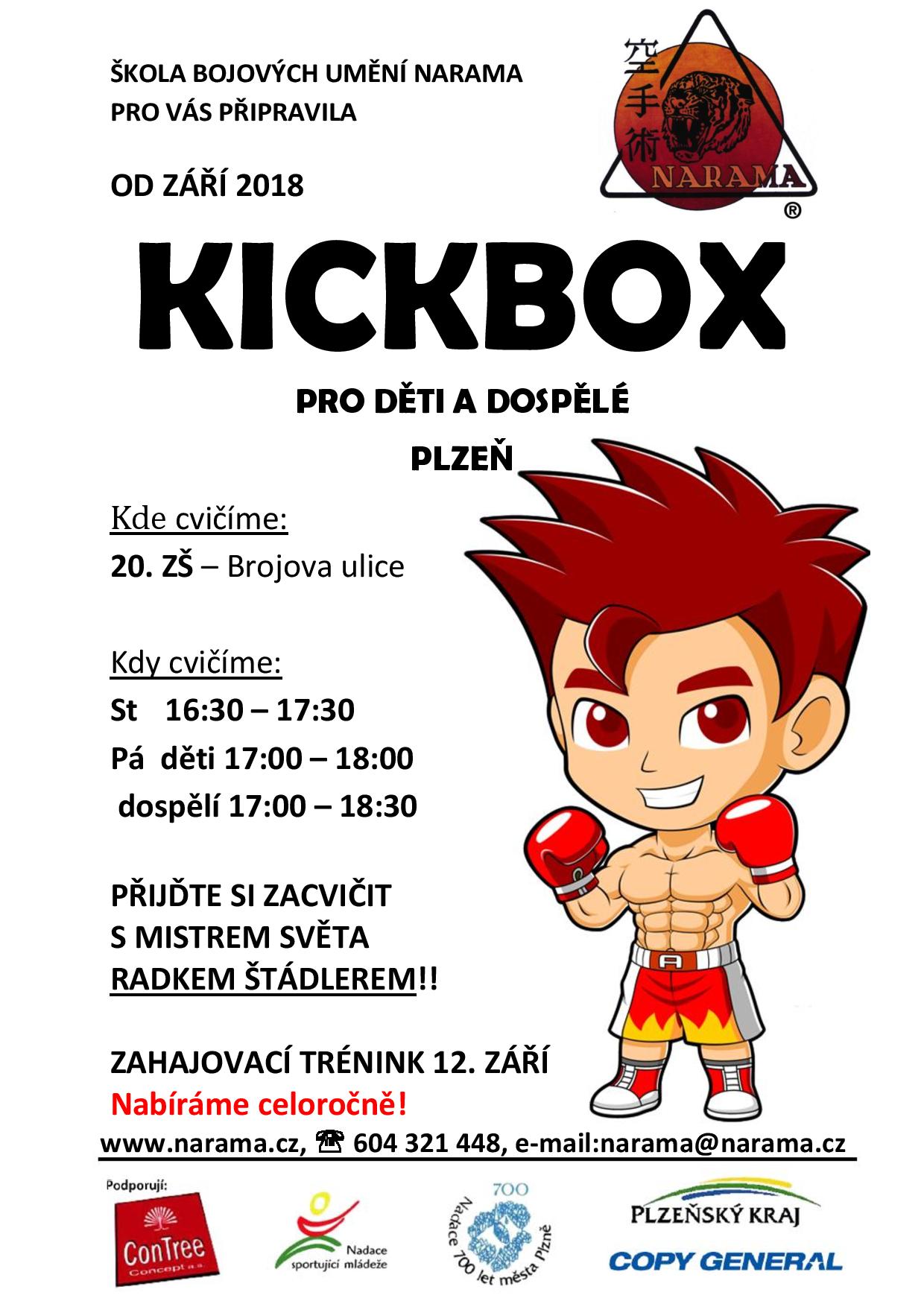 NARAMA - kickbox pro děti a dospělé